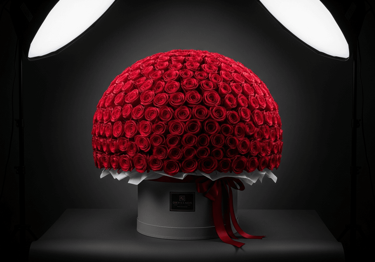 Букет троянд 501 шт у коробці